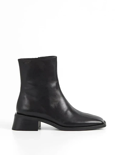 Женские ботинки Vagabond кожаные черные - фото 1 - Miraton