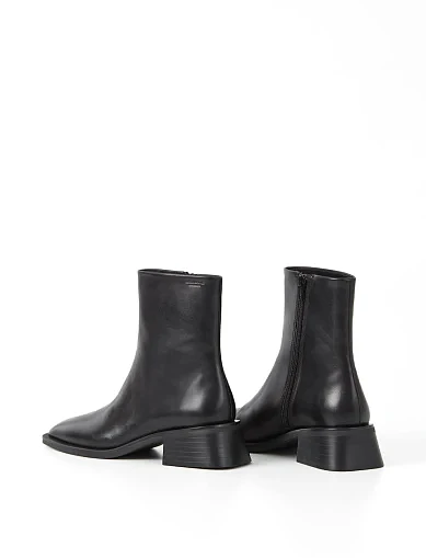 Женские ботинки Vagabond кожаные черные - фото 2 - Miraton