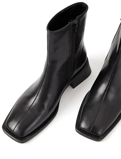 Женские ботинки Vagabond кожаные черные - фото 3 - Miraton