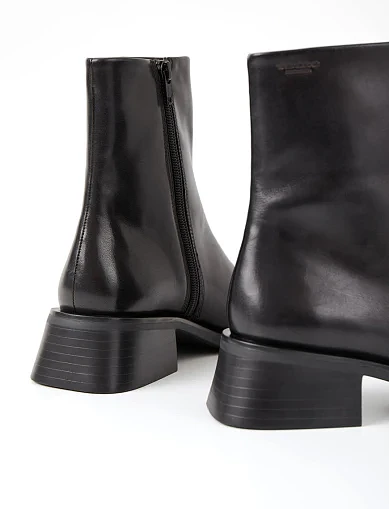 Женские ботинки Vagabond кожаные черные - фото 4 - Miraton