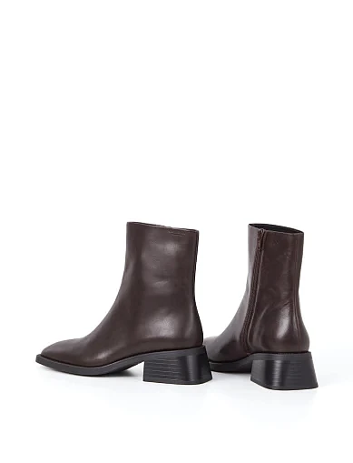 Женские ботинки Vagabond кожаные коричневые - фото 3 - Miraton