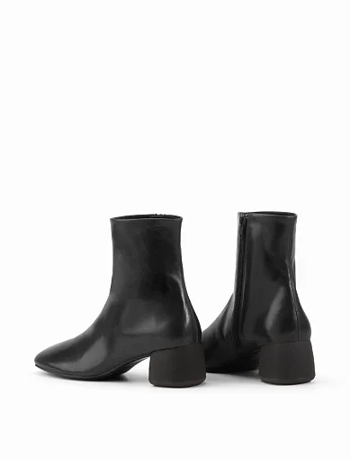 Женские ботинки Vagabond кожаные черные - фото 3 - Miraton