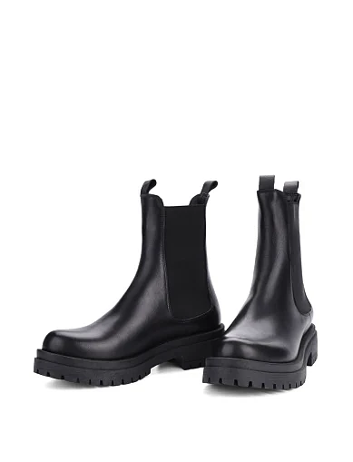 Жіночі черевики челсі Attizzare шкіряні чорні(433-752-827-T30) - фото 2 - Miraton