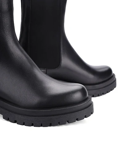 Жіночі черевики челсі Attizzare шкіряні чорні(433-752-827-T30) - фото 5 - Miraton