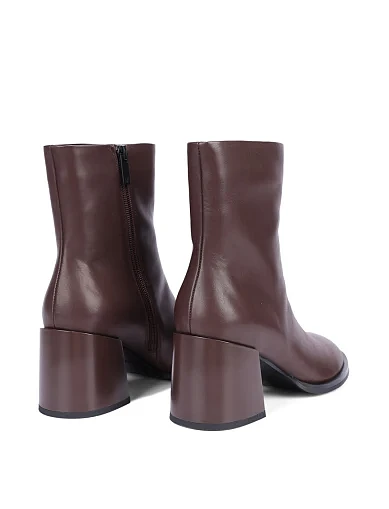 Женские ботинки MIRATON кожаные коричневые - фото 4 - Miraton