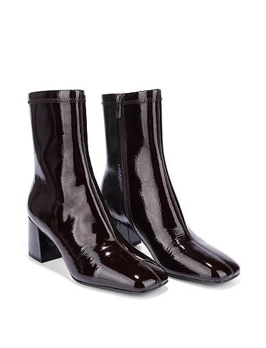 Жіночі черевики MIRATON з наплаку бордові(24007T-01-01) - фото 4 - Miraton