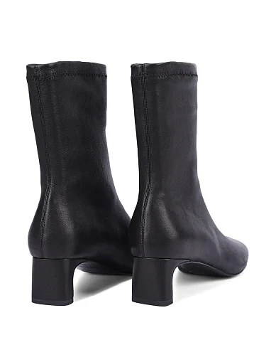Жіночі черевики MIRATON шкіряні чорні(25009T-02-01) - фото 4 - Miraton