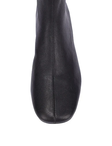 Жіночі черевики MIRATON шкіряні чорні(25009T-02-01) - фото 5 - Miraton