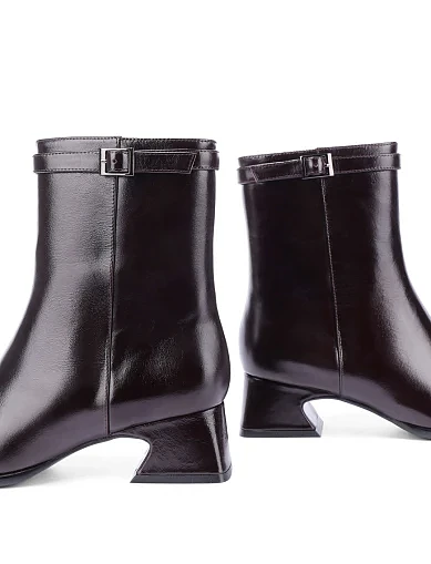 Жіночі черевики MIRATON коричневі(888-10) - фото 4 - Miraton