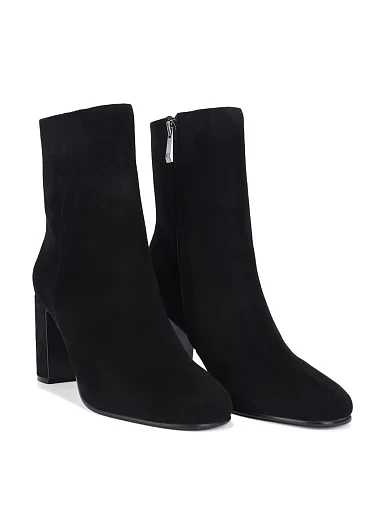 Жіночі черевики Attizzare велюрові чорні(JC045-1A) - фото 3 - Miraton