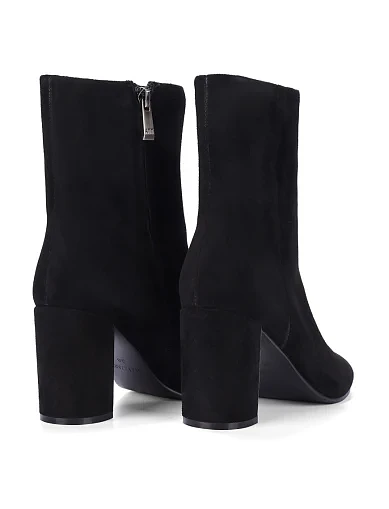 Жіночі черевики Attizzare велюрові чорні(JC045-1A) - фото 4 - Miraton