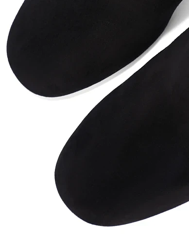 Жіночі черевики Attizzare велюрові чорні(JC045-1A) - фото 5 - Miraton