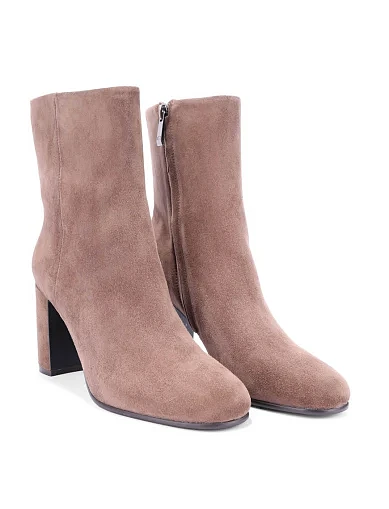 Жіночі черевики Attizzare велюрові коричневі(JC045-1C) - фото 3 - Miraton