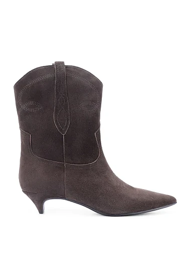 Жіночі черевики MIRATON велюрові сірі(JC056D-5A) - фото 1 - Miraton