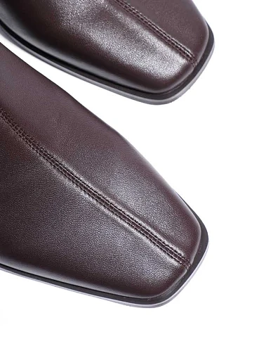 Жіночі черевики MIRATON шкіряні бордові(JR1133-10) - фото 5 - Miraton