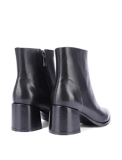 Женские ботинки Attizzare кожаные черные - фото 4 - Miraton