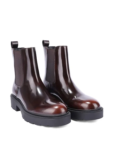 Жіночі черевики челсі MIRATON коричневі(A25176-601-1) - фото 2 - Miraton