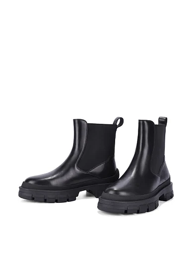 Жіночі черевики челсі MIRATON шкіряні чорні(A25839-602-1) - фото 2 - Miraton