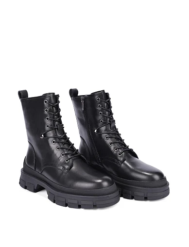 Жіночі черевики MIRATON шкіряні чорні(A25839L-701) - фото 3 - Miraton