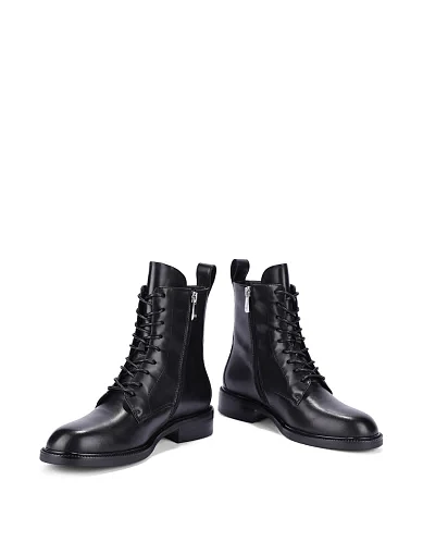 Жіночі черевики Attizzare шкіряні чорні(J2322-707-1) - фото 2 - Miraton