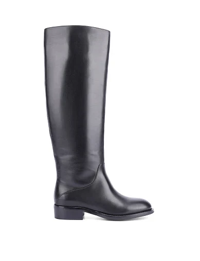 Жіночі чоботи Attizzare шкіряні чорні(V24107-71808) - фото 1 - Miraton