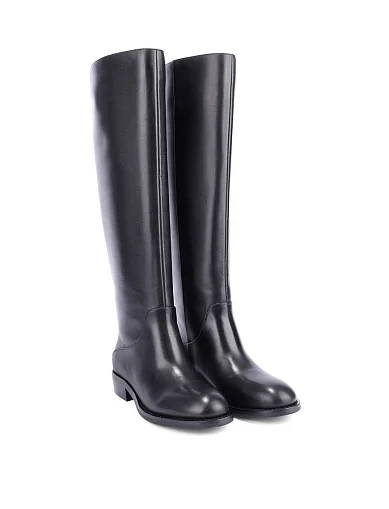 Жіночі чоботи Attizzare шкіряні чорні(V24107-71808) - фото 3 - Miraton