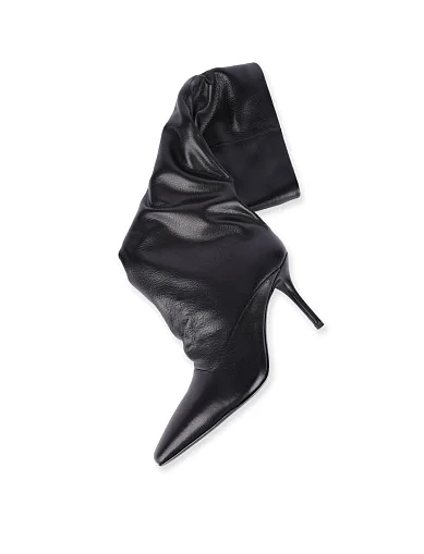 Жіночі чоботи MIRATON шкіряні чорні(U8188-1-Y1R) - фото 5 - Miraton