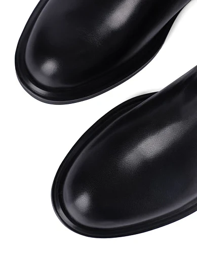 Женские сапоги Attizzare кожаные черные - фото 5 - Miraton