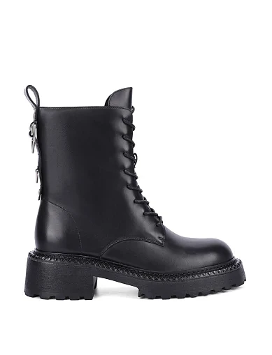 Жіночі черевики MIRATON шкіряні чорні(FT309E-718) - фото 1 - Miraton