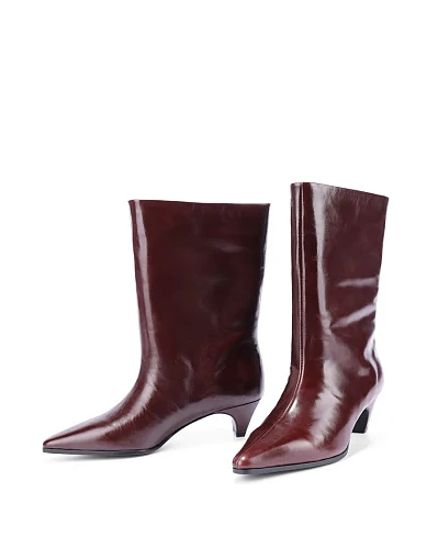 Жіночі черевики MIRATON бордові(FT521-901-4) - фото 2 - Miraton