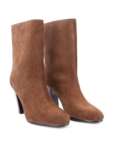 Жіночі черевики MIRATON велюрові коричневі(FT550-701-2) - фото 3 - Miraton