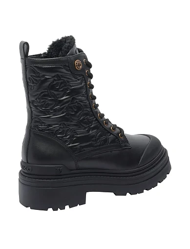 Жіночі черевики Pinko шкіряні чорні(SD0401T035Z99) - фото 3 - Miraton