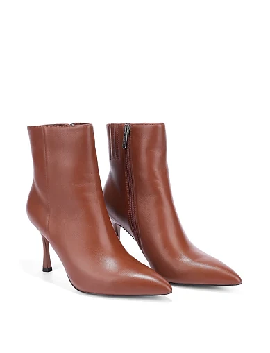 Жіночі черевики Mia May шкіряні коричневі(2316-17) - фото 4 - Miraton