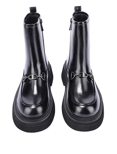 Жіночі черевики MIRATON чорні(318-11) - фото 5 - Miraton