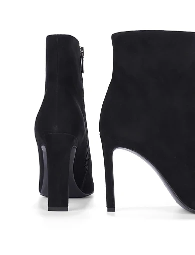 Женские ботинки MiaMay велюровые черные - фото 2 - Miraton