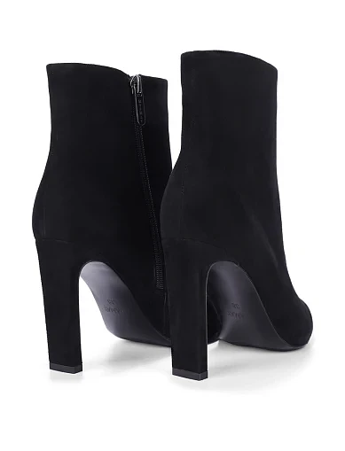 Женские ботинки MiaMay велюровые черные - фото 4 - Miraton