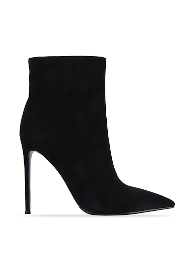 Жіночі черевики MiaMay велюрові чорні(2618-0502-2R) - фото 1 - Miraton