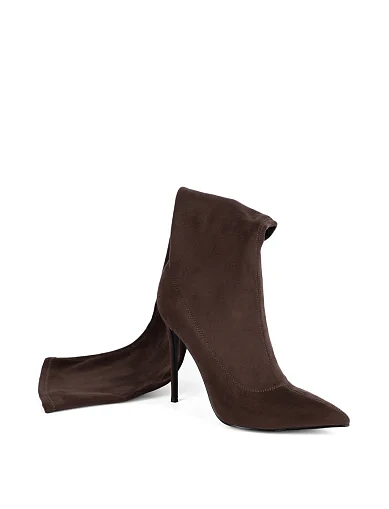 Жіночі ботфорти Mia May коричневі(2618-2201-1R) - фото 4 - Miraton