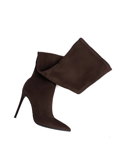 Жіночі ботфорти Mia May коричневі(2618-2201-1R) - фото 5 - Miraton