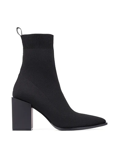 Женские ботинки MIRATON тканевые черные - фото 1 - Miraton