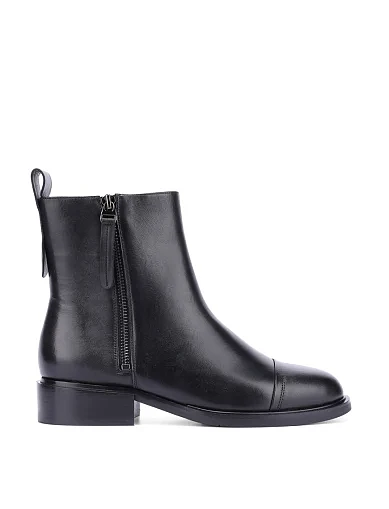 Женские ботинки Attizzare кожаные черные - фото 1 - Miraton
