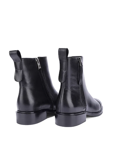 Женские ботинки Attizzare кожаные черные - фото 4 - Miraton