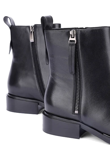 Женские ботинки Attizzare кожаные черные - фото 5 - Miraton