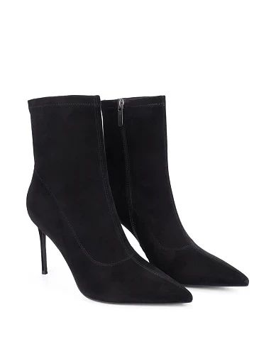 Жіночі черевики Mia May велюрові чорні(959X-566) - фото 3 - Miraton