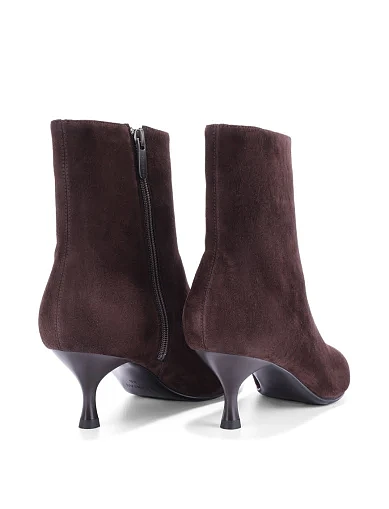 Жіночі черевики Mia May велюрові коричневі(S2540T-160) - фото 4 - Miraton