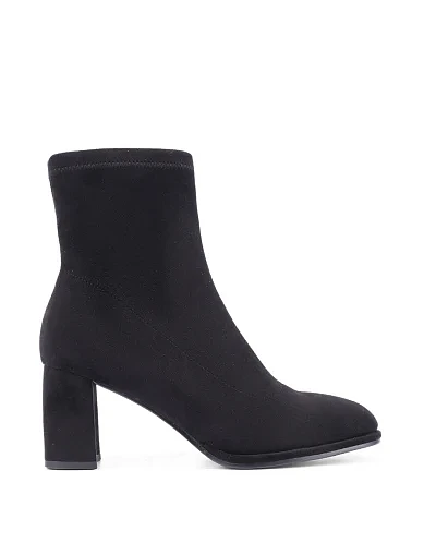 Женские ботинки Attizzare из искусственной замши черные - фото 1 - Miraton