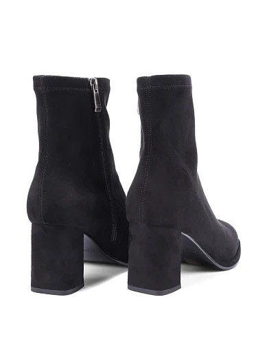 Женские ботинки Attizzare из искусственной замши черные - фото 4 - Miraton