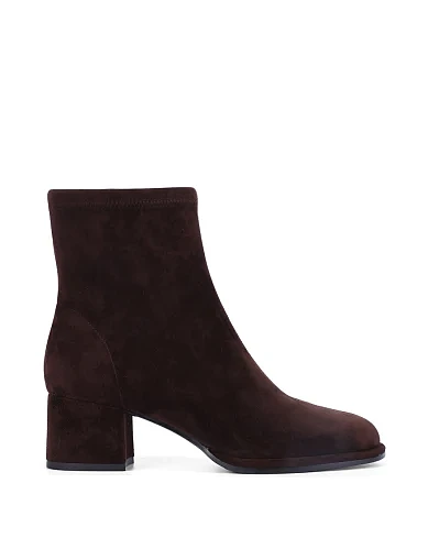 Жіночі черевики Attizzare велюрові коричневі(SZ24201TA-1693) - фото 1 - Miraton