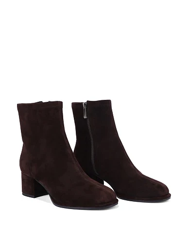 Жіночі черевики Attizzare велюрові коричневі(SZ24201TA-1693) - фото 3 - Miraton