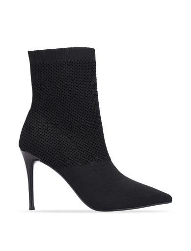 Жіночі черевики MiaMay тканинні чорні(JD292-16) - фото 1 - Miraton